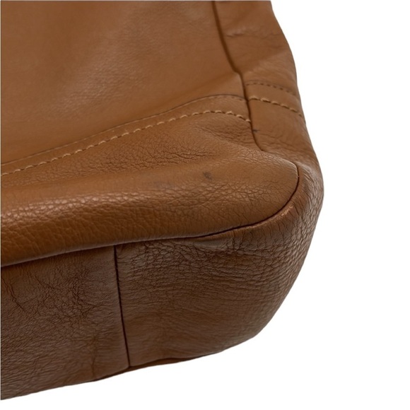 Coach Tan Park Leather Hobo Satchel Crossbody Large Bag BLEMISH - Picture 3 of 8